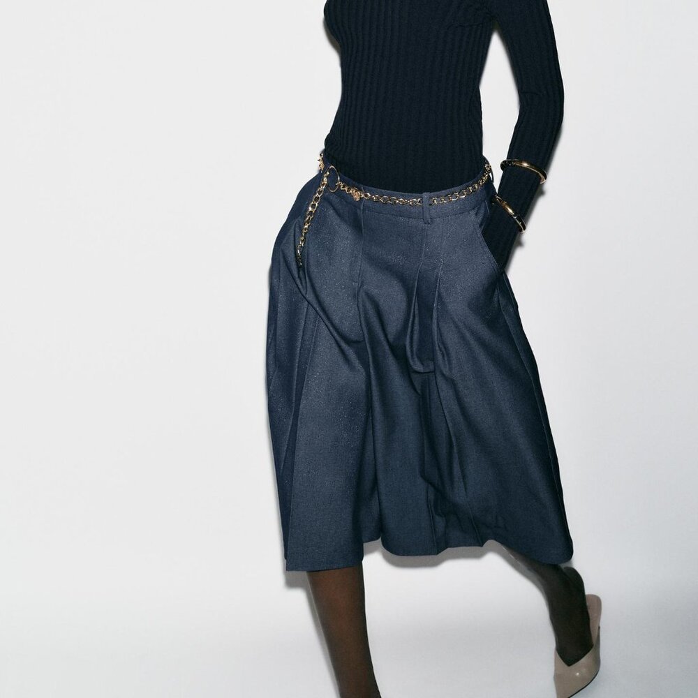 Zara Culottes Long Shorts